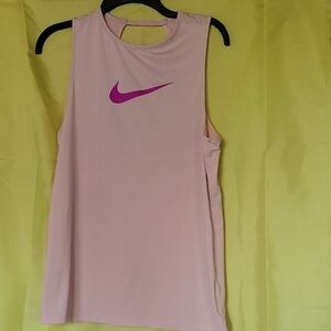 Nike Women's Cream leeveless Top Size M